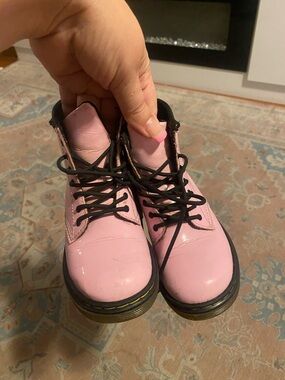 Pink kids Dr Martens size 10C